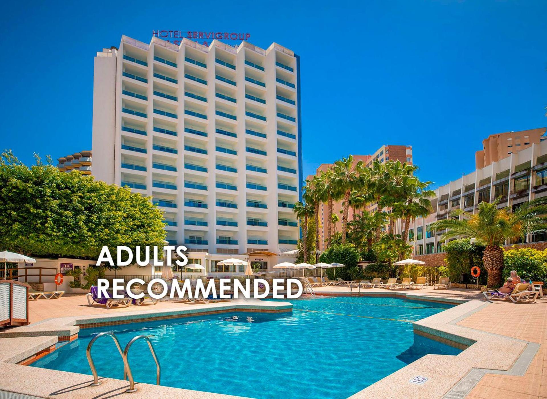 Hotel Servigroup Castilla Бенидорм Екстериор снимка